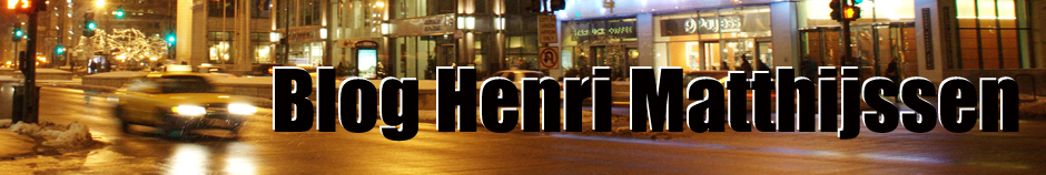 Blog Henri Matthijssen