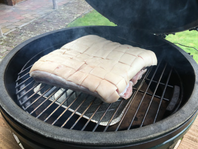 Buikspek op de BBQ
