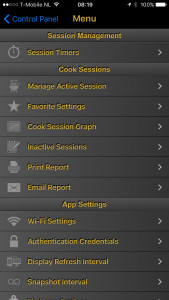 Opties Cybercook App