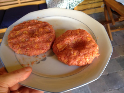 Hamburger Voorbereiding