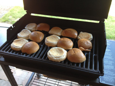 Grillen Hamburger Broodjes