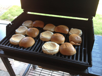 Grillen Hamburger Broodjes