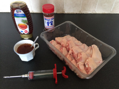 Voorbereidingen Finger Lickin' Chicken