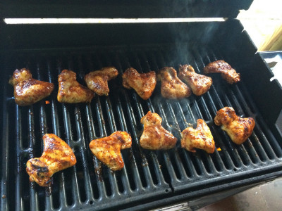 Glazed Kippenvleugels