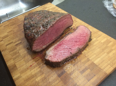 Picanha van BBQ Gesneden