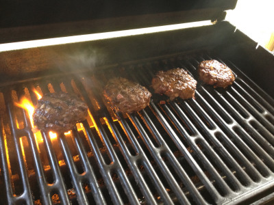 Spiffburger op BBQ