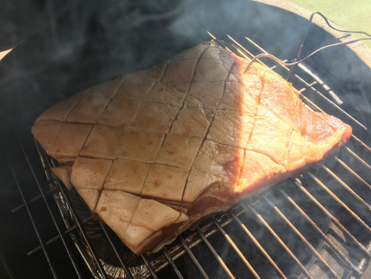 Buikspek op BBQ