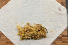 Dichtvouwen loempia - Stap 1