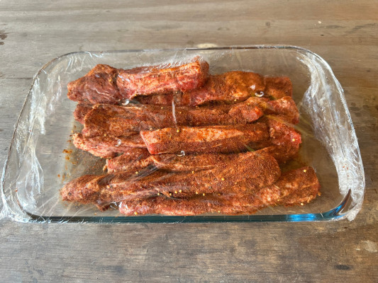 Ribfingers met rub