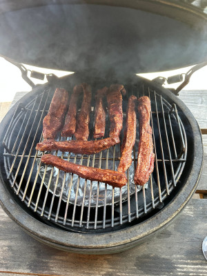 Ribfingers op BBQ