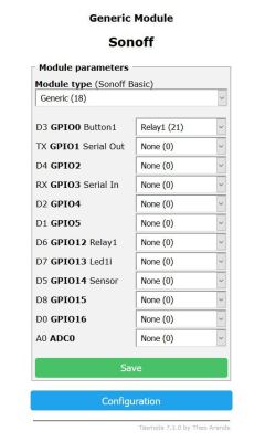 Tasmato Generic Module Type