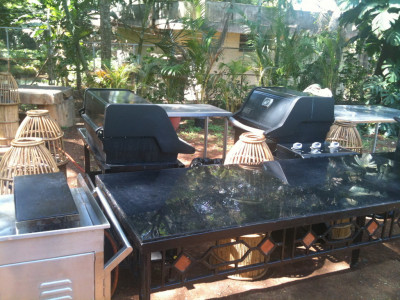 Weber BBQ bij Lalit Ashok Hotel