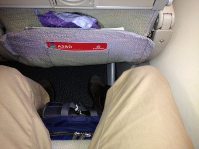 Beenruimte Airbus A380