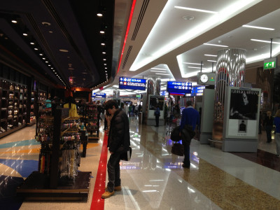 Winkels vliegveld Dubai