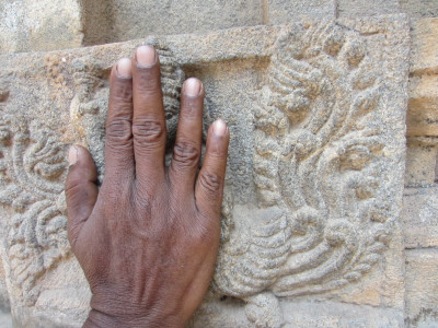 Duale versiering tempel Talakadu