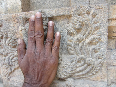 Duale versiering tempel Talakadu