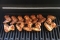 Kippenvleugels na 45 minuten indirect op de BBQ