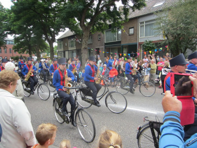 Fanfare op Fiets