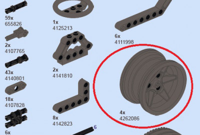 LEGO Onderdeel Nummer Zoeken