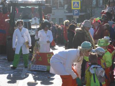CV Teutzat tijdens Optocht