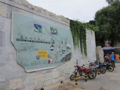 Overzicht van stukje Chinese Muur