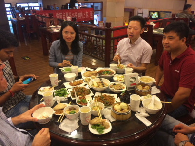 Lunch in Beijing