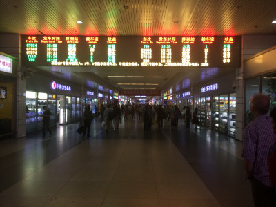 Treinstation Shanghai