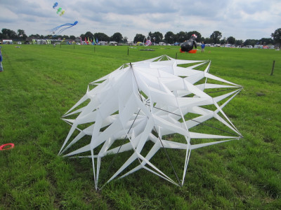 Vlieger tijdens Vliegerdagen Rijsbergen 2013