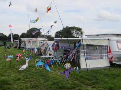 Caravan tijdens Vliegerdagen Rijsbergen 2013
