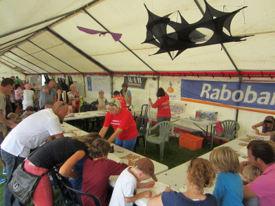 Workshop zelf vlieger maken