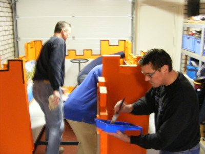 Schilderen Fort Oranje