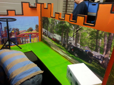 Binnenkant Fort Oranje