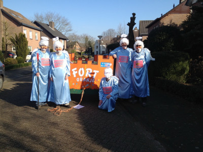 Vertrekken voor de Optocht