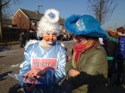Uitleg geven over nieuwe Fort Oranje