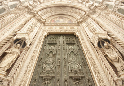 Bronzen Deur Duomo Florence
