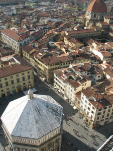 Uitzicht vanaf Campanile