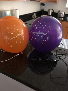 Versiering voor verjaardag Diana