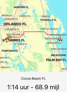 Rit naar Cocoa Beach