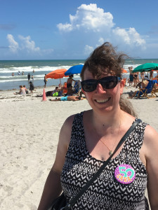 Diana op Cocoa Beach