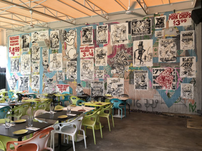 Eettentje bij Wynwood Walls