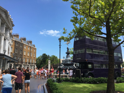 Harry Potter Paarse Bus