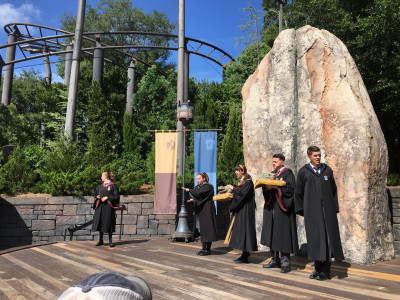 Optreden bij Harry Potter