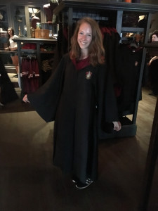 Melissa in Harry Potter gewaad