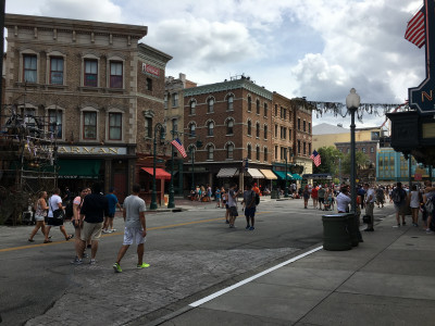 Amerikaanse straten in Universal Studios