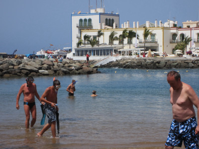 Snorkelen in Baai van Puerto de Mogan