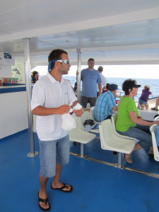 Kotszakjes bij Spirit of the Sea Boot