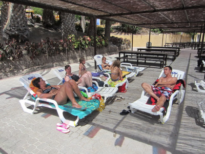 Met buren naar Aqualand Maspalomas