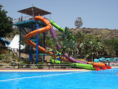 Aquamania in Aqualand Maspalomas