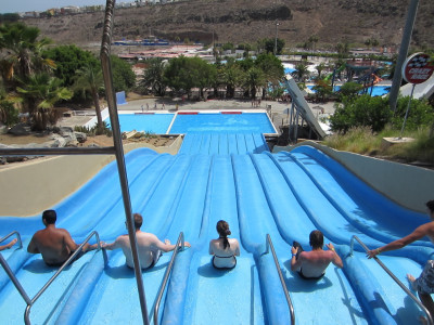 Crazy Race in Aqualand Maspalomas