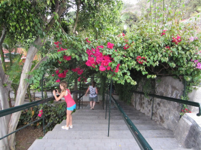 Ingang Botanische Tuin in Arucas